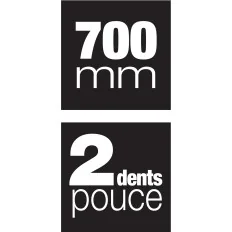SCIE MATERIAUX 700MM Taliaplast 480301 | 480301