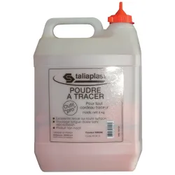 POUDRE A TRACER ROUGE 5000 G Taliaplast 400421 | 400421