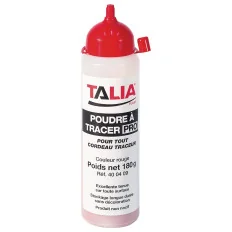 POUDRE A TRACER ROUGE 180 G Taliaplast 400409 | 400409