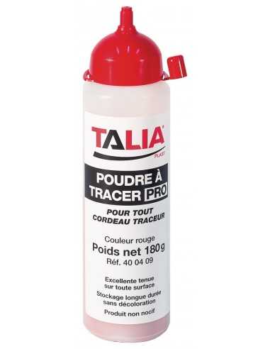 POUDRE A TRACER ROUGE 180 G Taliaplast 400409