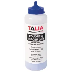 POUDRE A TRACER BLEUE 1000 G Taliaplast 400417 | 400417