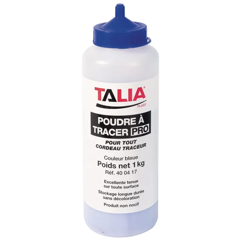POUDRE A TRACER BLEUE 1000 G Taliaplast 400417 | 400417 POUDRE A TRACER BLEUE 1000 G Taliaplast 400417 | 400417