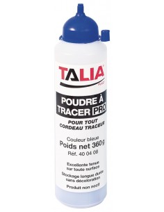 POUDRE A TRACER BLEUE 360 G Taliaplast 400408