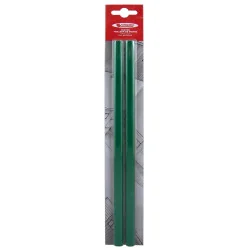 2 CRAYONS VERTS 30 CM /BLISTER Taliaplast 401064 | 401064