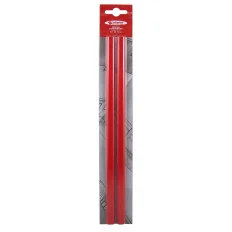 2 CRAYONS ROUGES 30CM /BLISTER Taliaplast 401062 | 401062