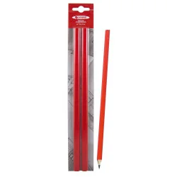 2 CRAYONS ROUGES 30CM /BLISTER Taliaplast 401062 | 401062