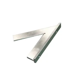 EQUERRE CHAPEAU 45ø ACIER 150 Taliaplast 461065 | 461065