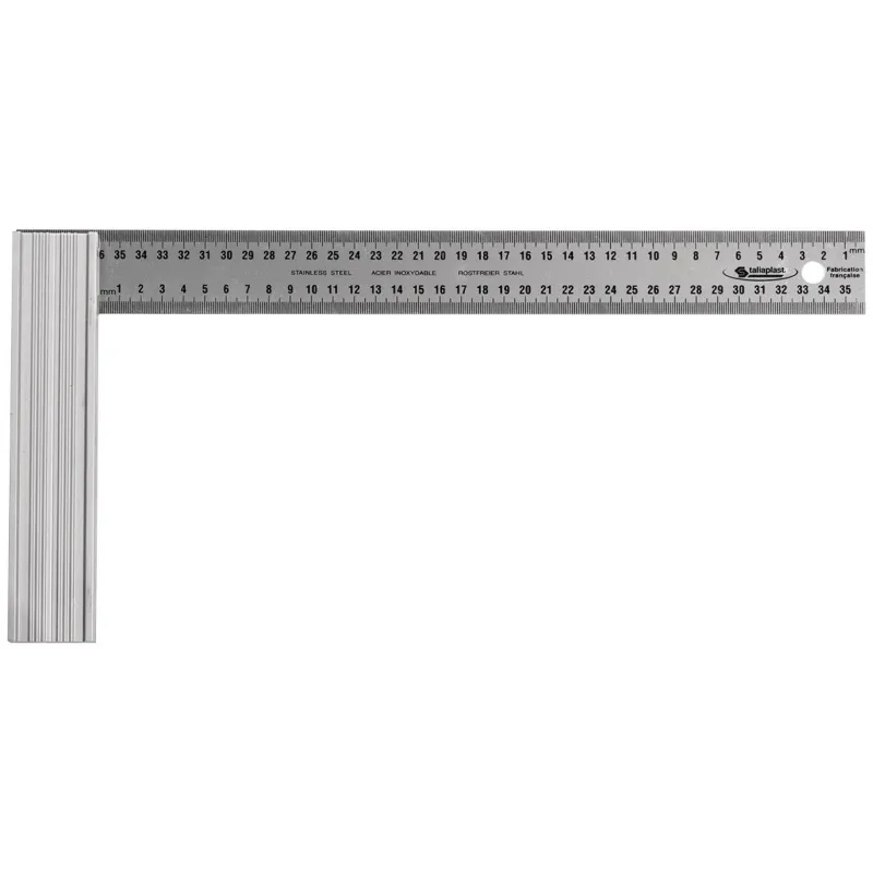 EQUERRE DROITE INOX 400MM TALO Taliaplast 460927 | 460927 EQUERRE DROITE INOX 400MM TALO Taliaplast 460927 | 460927
