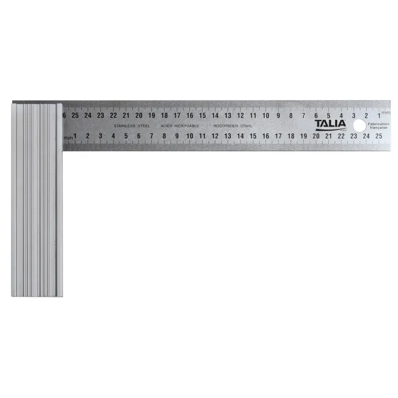 EQUERRE DROITE INOX 300MM TALO Taliaplast 460926 | 460926 EQUERRE DROITE INOX 300MM TALO Taliaplast 460926 | 460926