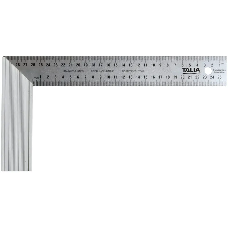 EQUERRE DROITE ET D'ONGLET 300 Taliaplast 460936 | 460936 EQUERRE DROITE ET D'ONGLET 300 Taliaplast 460936 | 460936