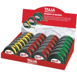 PRESENTOIR MESURES BI-MATIERE Taliaplast 490700 | 490700