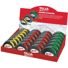 PRESENTOIR MESURES BI-MATIERE Taliaplast 490700 | 490700