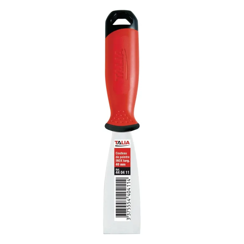 COUTEAU DE PEINTRE INOX 40 MM Taliaplast 440411 | 440411 COUTEAU DE PEINTRE INOX 40 MM Taliaplast 440411 | 440411