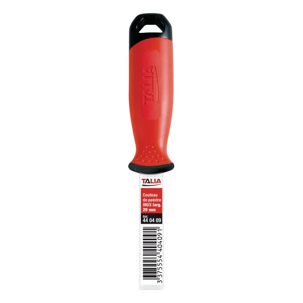 COUTEAU DE PEINTRE INOX 20 MM Taliaplast 440409 | 440409 COUTEAU DE PEINTRE INOX 20 MM Taliaplast 440409 | 440409