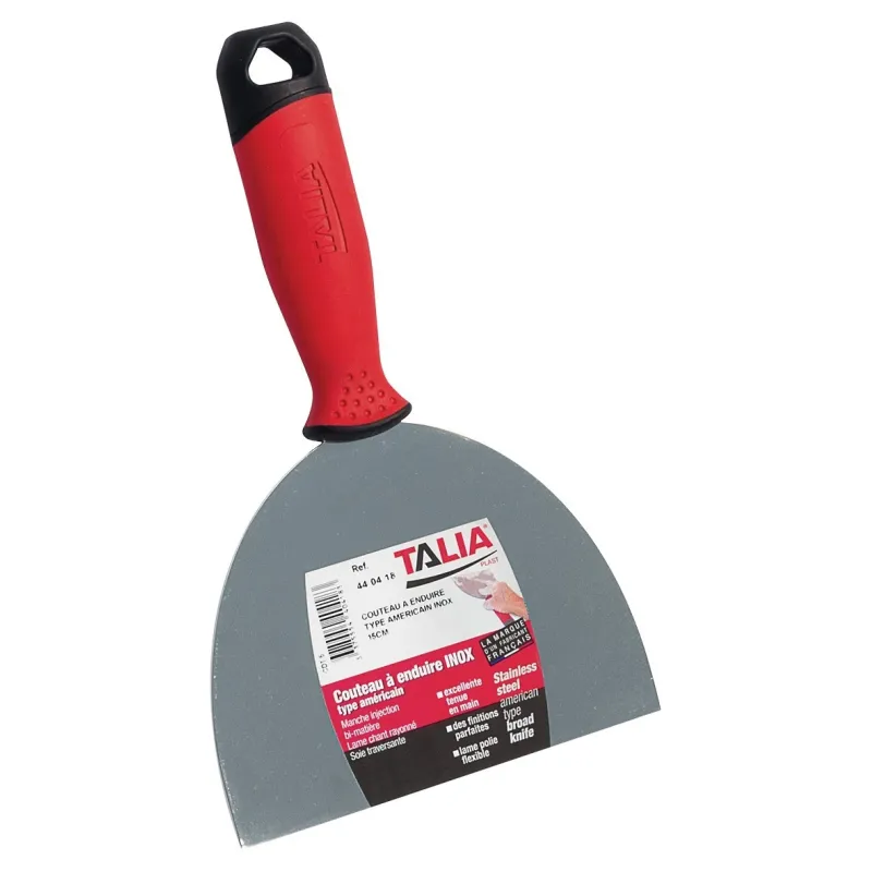 COUTEAU A ENDUIRE INOX 150 MM Taliaplast 440418 | 440418