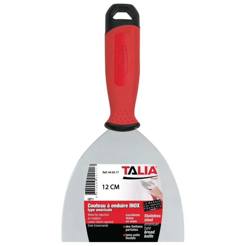 COUTEAU A ENDUIRE INOX 120 MM Taliaplast 440417 | 440417 COUTEAU A ENDUIRE INOX 120 MM Taliaplast 440417 | 440417