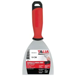 COUTEAU A ENDUIRE INOX 100MM T Taliaplast 440416 | 440416