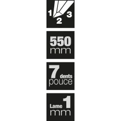 SCIE PLAQUISTE 550MM Taliaplast 480203 | 480203