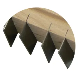 LAME CHEMIN FER SANS DENT 1 M Taliaplast 301404 | 301404