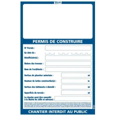 PERMIS CONSTR. 1200X800 MM Taliaplast 570101 | 570101