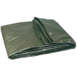 BACHE 8X10M VERTE RENFORCEE Taliaplast 390110 | 390110