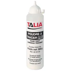 POUDRE A TRACER BLANCHE 360 G Taliaplast 400425 | 400425