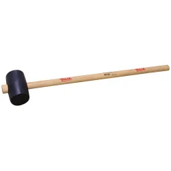 MAILLET TP NOIR D.125MM MANCHE Taliaplast 471301 | 471301