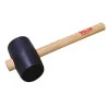 MAILLET TP NOIR D.125MM MANCHE Taliaplast 471303 | 471303