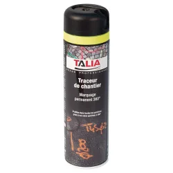 TRACEUR DE CHANTIER JAUNE FLUO Taliaplast 521002 | 521002