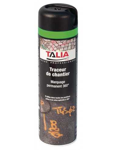 TRACEUR DE CHANTIER VERT FLUO Taliaplast 521003