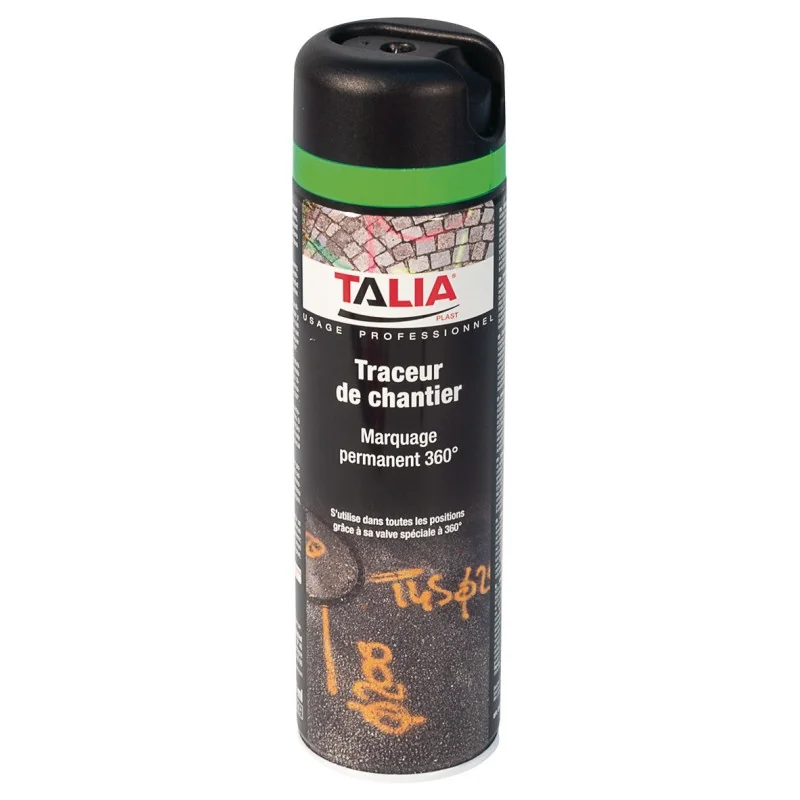TRACEUR DE CHANTIER VERT FLUO Taliaplast 521003 | 521003