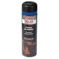 TRACEUR DE CHANTIER BLEU FLUO Taliaplast 521004 | 521004