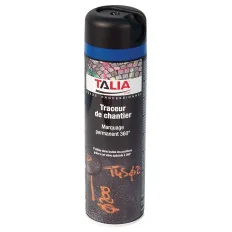 TRACEUR DE CHANTIER BLEU FLUO Taliaplast 521004 | 521004