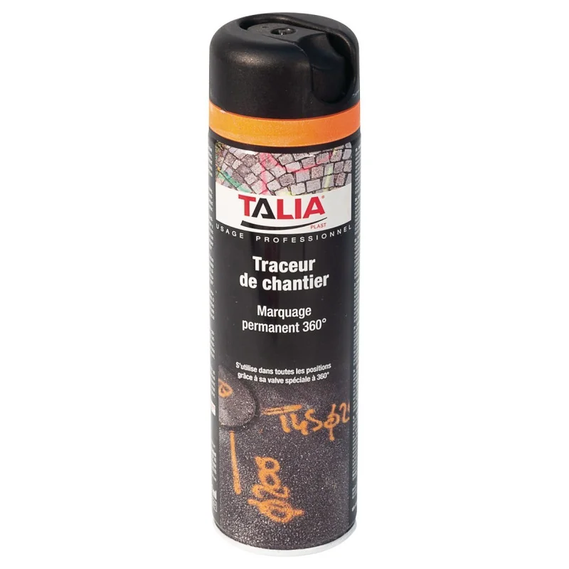 TRACEUR CHANTIER ORANGE FLUO Taliaplast 521005 | 521005