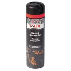 TRACEUR DE CHANTIER ROUGE FLUO Taliaplast 521006 | 521006