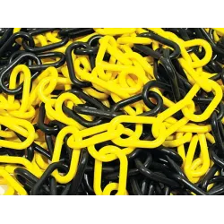 CHAINE PLAST.JAUNE/NOIRE No10 Taliaplast 530117 | 530117