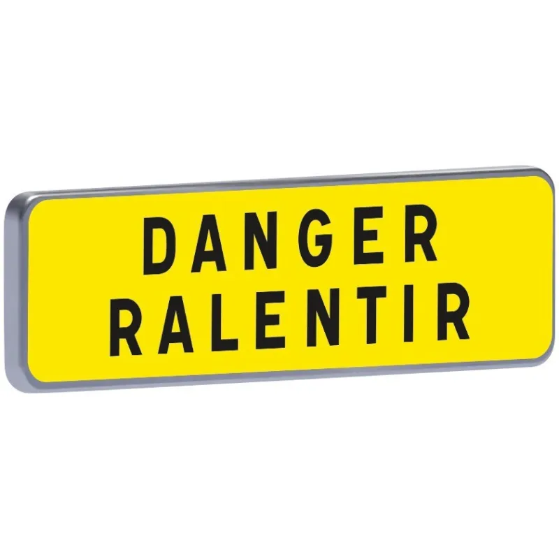 KM9 900 T1 "DANGER RALENTIR" J Taliaplast 525214 | 525214