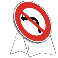 B2a 850 T1 INTERDIT A GAUCHE A Taliaplast 524003 | 524003