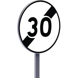 B33 650 C1 FIN LIMITAø 30KM/H Taliaplast 523629 | 523629