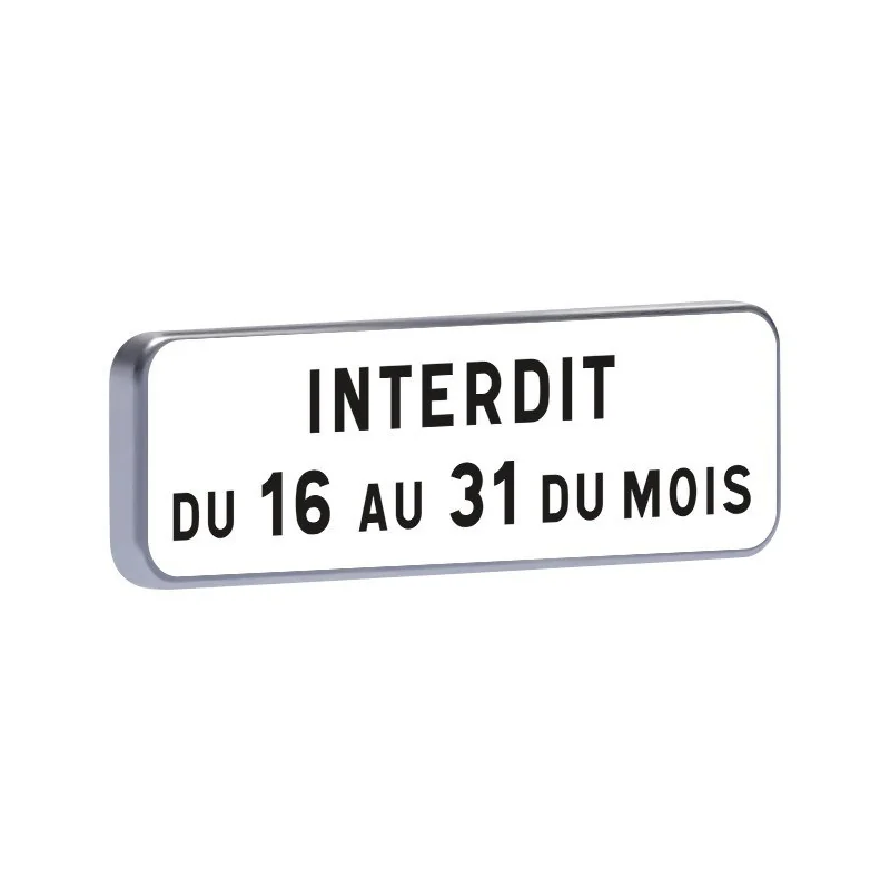 M6b2-500X150-Classe 1-Interdit Taliaplast 525529 | 525529