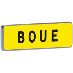 KM9 900 C2 "BOUE" JAUNE - 900X Taliaplast 525110 | 525110