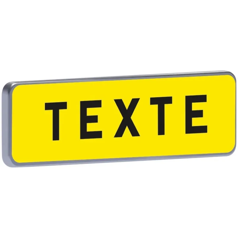 KM9 900X250 C2 JAUNE TEXTE A S Taliaplast 525100 | 525100 KM9 900X250 C2 JAUNE TEXTE A S Taliaplast 525100 | 525100