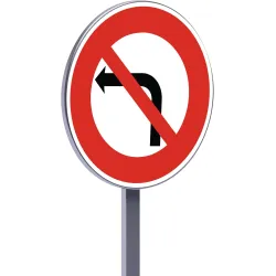 B2a 450 C2 INTERDIT A GAUCHE P Taliaplast 523552 | 523552