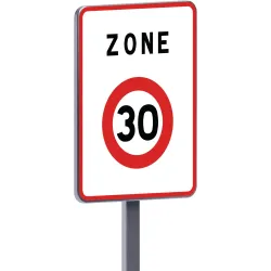 B30 500x650 C2 DEBUT ZONE 30KM Taliaplast 524351 | 524351