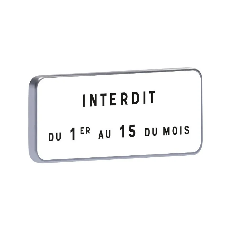M6b1-500X200-Classe 2-Interdit Taliaplast 527720 | 527720