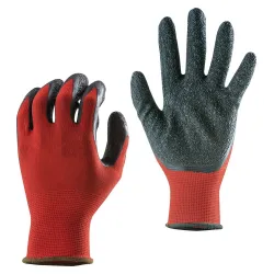 GANTS NYLON NOIR ENDUITS LATEX Taliaplast 371149 | 371149