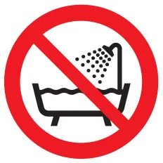 Panneau NE PAS UTIL.CE DISPOSITIF DANS Taliaplast 624307 | 624307