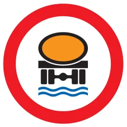 Panneau INTERDIT AUX TPTS DE PRODUITS Taliaplast 624286 | 624286
