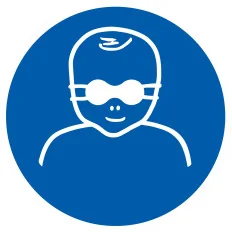 Panneau PROTECTION OPAQUE DES YEUX OBL Taliaplast 724596 | 724596