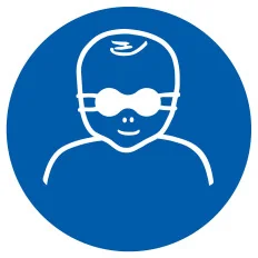 Panneau PROTECTION OPAQUE DES YEUX OBL Taliaplast 722596 | 722596